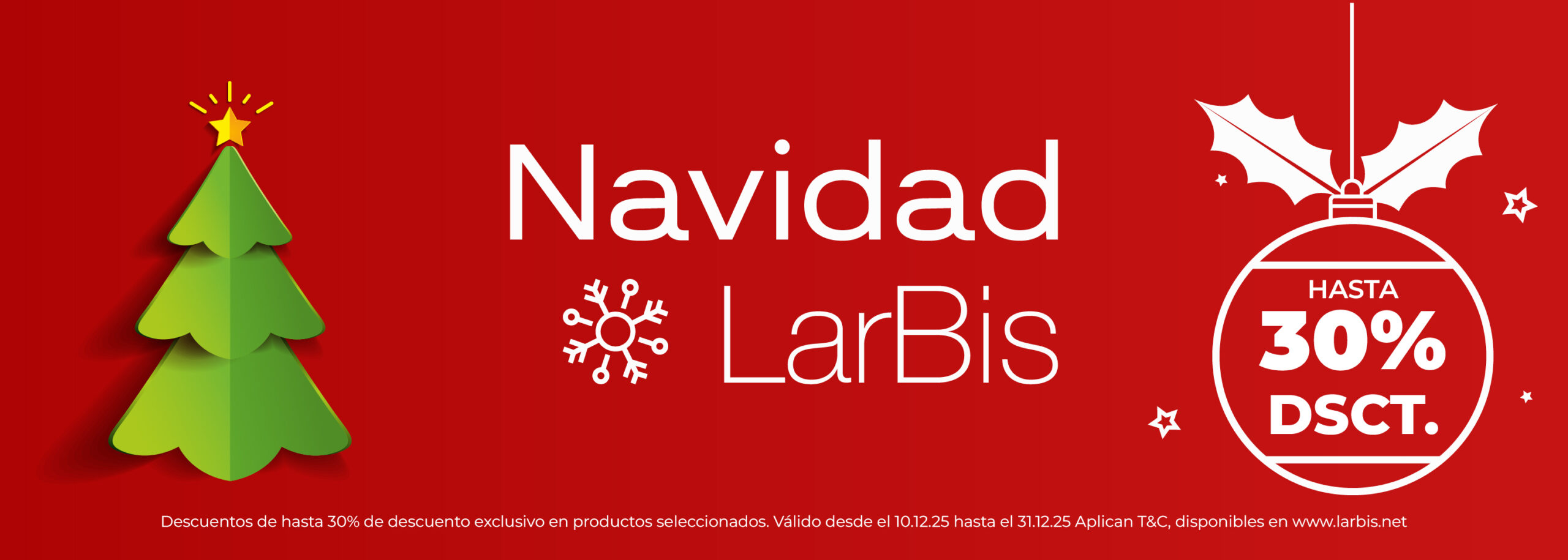 30% off en productos seleccionados