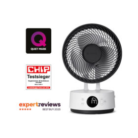 Ventilador de Mesa Silencioso con Batería Sefte 8"